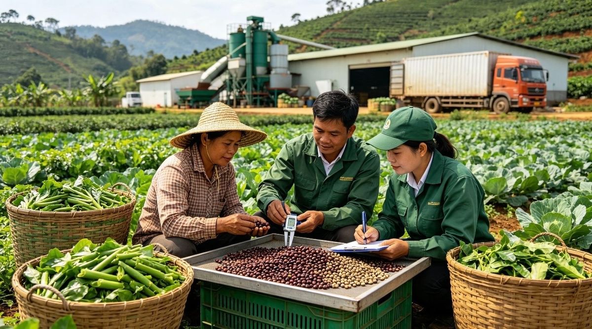 Chuẩn hóa từ vùng nguyên liệu: Nền móng nâng chất lượng cả chuỗi nông sản