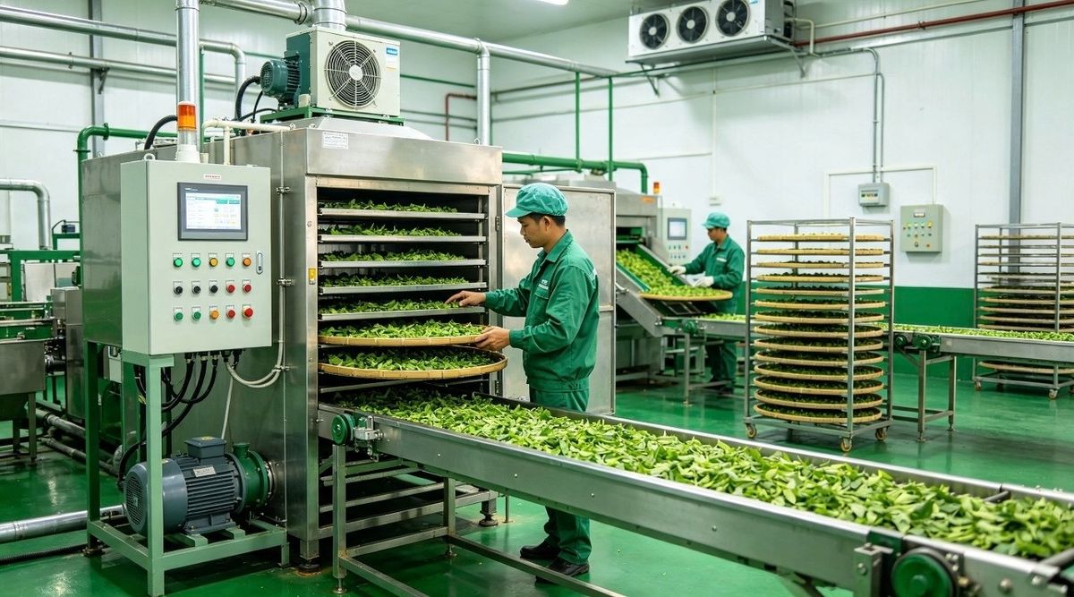Nhà máy nông sản tiết kiệm năng lượng từ nguồn lực sẵn có